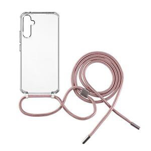FIXED Pure Neck for Samsung Galaxy A34 5G, pink FIXPUN-1086-PI