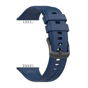 FIXED Silicone Strap for Huawei Watch FIT2, blue FIXSSTB-1055-BL