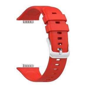 FIXED Silicone Strap for Huawei Watch FIT2, red FIXSSTB-1055-RD
