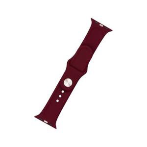 FIXED Silicone Strap Set for Apple Watch 42/44/45/49mm, wine red FIXSST-434-WIRD