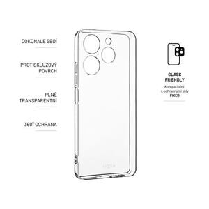 FIXED TPU Gel Case for Tecno Spark 10 Pro, clear FIXTCC-1157