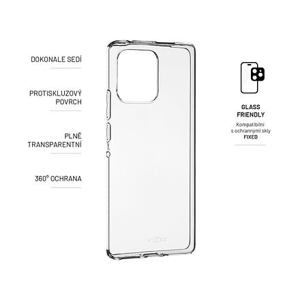 FIXED TPU Gel Case for Motorola Edge 40 Pro 5G, clear FIXTCC-1116