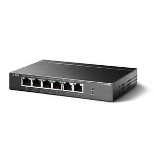 TP-link TL-SF1006P 6x10/100 (4xPOE+) 67W kovový CCTV switch TL-SF1006P