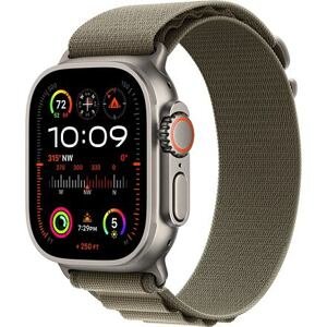 Apple Watch Ultra 2 GPS Cellular 49mm M barva Titanium Case / Alpine Loop Olive MREY3CS/A