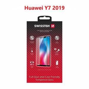 SWISSTEN GLASS COLOR FRAME, CASE FRIENDLY FOR HUAWEI Y7 2019 2018 BLACK 54501738