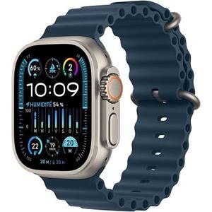 Apple Watch Ultra 2 GPS Cellular 49mm barva Titanium Case / Blue Ocean Band MREG3CS/A