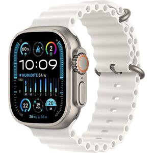 Apple Watch Ultra 2 GPS Cellular 49mm barva Titanium Case / White Ocean Band MREJ3CS/A