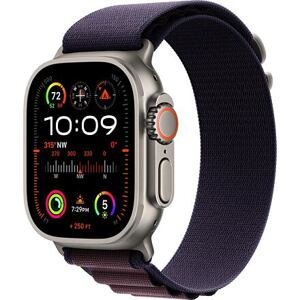 Apple Watch Ultra 2 GPS Cellular 49mm L barva Titanium Case / Alpine Loop Indigo MREW3CS/A