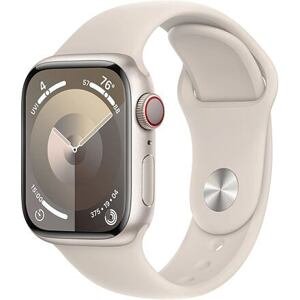 Apple Watch Series 9 GPS+Cellular 41mm M/L barva Starlight Aluminium Case / Sport Band Starlight MRHP3QC/A