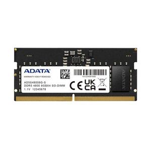 Adata/SO-DIMM DDR5/8GB/4800MHz/CL40/1x8GB AD5S48008G-S