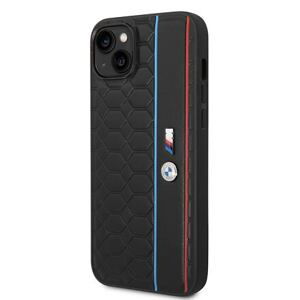 BMW M Hexagonal Pattern Zadní Kryt pro iPhone 14 Plus Black BMHCP14M22PGVK