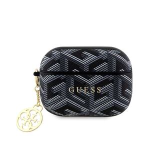 Guess PU G Cube Charm Pouzdro pro AirPods Pro 2 Black GUAP2PGCE4CK