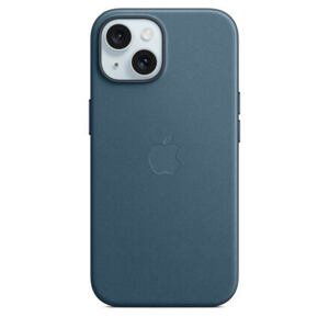 APPLE iPhone 15 FineWoven Case with MS - Pacific Blue MT3G3ZM/A