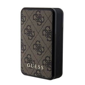 Guess PU 4G Leather Powerbanka 10000mAh Brown GUPB10DP4GEGW