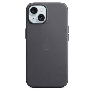 iPhone 15 FineWoven Case with MS - Black MT393ZM/A
