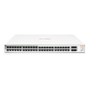 Aruba Instant On 1830 48G 4SFP 370W Switch (24x RJ45 10/100/1000 24x Class4 PoE) JL815A#ABB