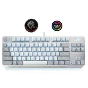 ASUS klávesnice ROG STRIX SCOPE NX TKL MOONLIGHT WHITE (X806) 90MP02B6-BKUA00