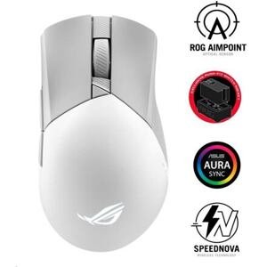 ASUS myš ROG GLADIUS III Wireless Aimpoint White (P711), RGB, Bluetooth, bílá 90MP02Y0-BMUA10