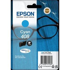 EPSON Singlepack Cyan 408 DURABrite Ultra Ink C13T09J24010