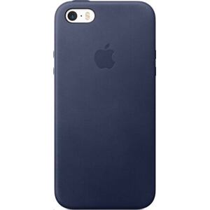 MXYN2ZM/A Apple Kožený Kryt pro iPhone SE Midnight Blue MXYN2ZM/A