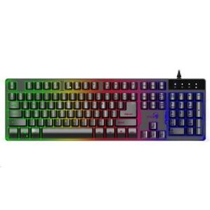 GENIUS klávesnice GX GAMING Scorpion K8/ drátová/ podsvícená/ USB/ černá/ CZ+SK layout 31310001403