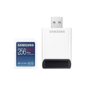 Samsung PRO Plus/SDXC/256GB/160MBps/UHS-I U3 / Class 10/+ Adaptér MB-SD256KB/WW