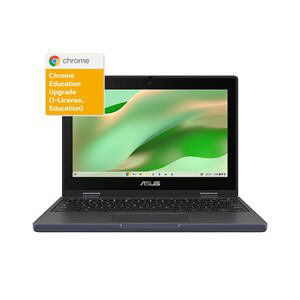 ASUS Chromebook CR11 Flip/CR1102F/N100/11,6''/1366x768/T/4GB/64GB eMMC/UHD/Chrome/Gray/2R CR1102FGA-MK0089
