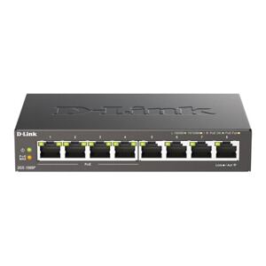 D-Link DGS-1008P 8x 1000 Desktop Switch,4PoE port DGS-1008P/E