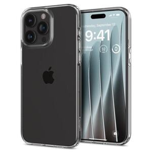 Ochranný kryt Spigen Crystal Flex pro iPhone 15 Pro Max transparentní