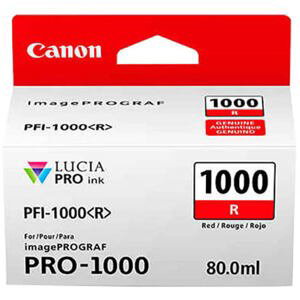 Canon PFI-1000 R, červený 0554C001