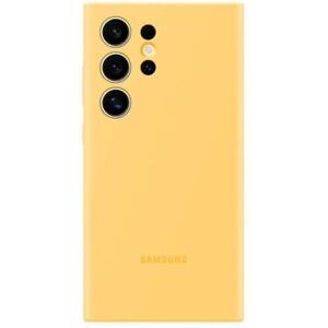 Samsung Silikonový zadní kryt S24 Ultra Yellow EF-PS928TYEGWW