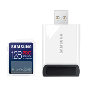 Samsung SDXC 128GB PRO ULTIMATE + USB adaptér MB-SY128SB/WW