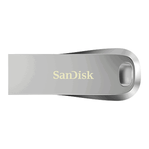 SanDisk Ultra Luxe/128GB/150MBps/USB 3.1/USB-A/Stříbrná SDCZ74-128G-G46