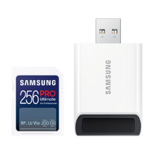 Samsung SDXC 256GB PRO ULTIMATE + USB adaptér MB-SY256SB/WW