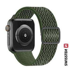 SWISSTEN NYLON BAND FOR APPLE WATCH 42 / 44 / 45 / 49 mm KHAKI (with buckle) 46000718