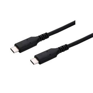 Kabel C-TECH USB 4.0, Type-C (CM/CM), PD 100W, 40Gbps, 0,5m, černý CB-USB4-05B