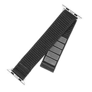 FIXED Nylon Sporty Strap for Apple Watch 38/40/41mm, dark gray FIXNST2-436-GR