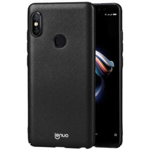 Silikonový obal pro Xiaomi Redmi Note 5 (Lenuo) barva Černá