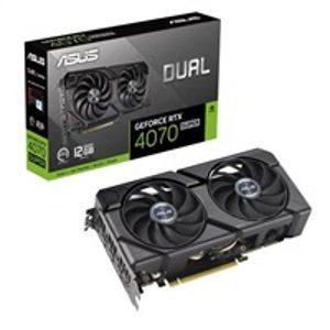 Asus VGA NVIDIA GeForce RTX 4070 SUPER DUAL EVO 12G, 12G GDDR6X, 3xDP, 1xHDMI; 90YV0KC1-M0NA00