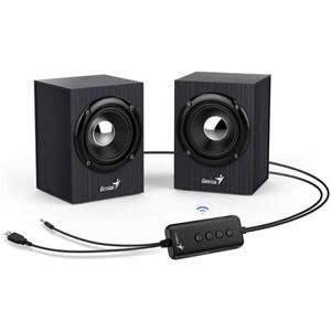 Genius repro SP-HF385BT 2.0 Bluetooth 5.0 4W dřevěné černé; 31730046400