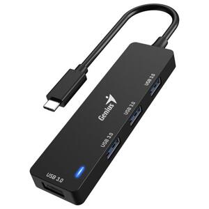 Genius hub UH-400 USB-C na 4x USB3.0 černý; 31240002400