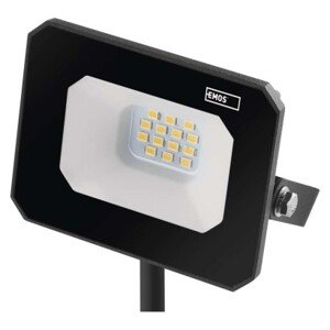 EMOS LED reflektor SIMPO 10 W, černý, neutrální bílá; ZS2213