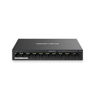 Mercusys switch MS110P (10x100Mb s,8xPoE+,65W,fanless); MS110P