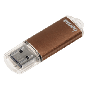 Hama laeta FlashPen, USB 2.0, 32 GB, 66x, hnědá; 91076