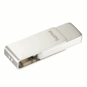 Hama USB flash disk Uni-C Rotate Pro, USB-C 3.1, 128 GB, 70 MB/s; 182496