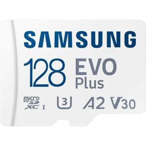 Samsung EVO Plus micro SDXC 128GB 160MBps UHS-I U1 Class 10 + Adaptér; MB-MC128SA/EU