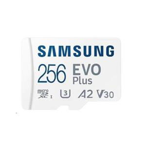 Samsung EVO Plus micro SDXC 256GB 160MBps UHS-I U3 Class 10 + Adaptér; MB-MC256SA/EU