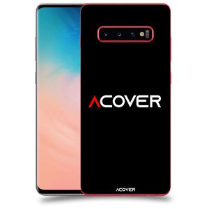 ACOVER Kryt na mobil Samsung Galaxy S10 Plus G975 s motivem ACOVER black