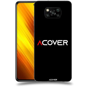 ACOVER Kryt na mobil Xiaomi Poco X3 s motivem ACOVER black