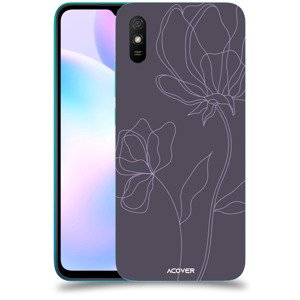 ACOVER Kryt na mobil Xiaomi Redmi 9AT s motivem Line Flower II